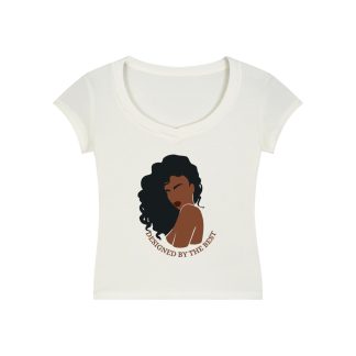 Essential V-Neck Bodycon T-Shirt