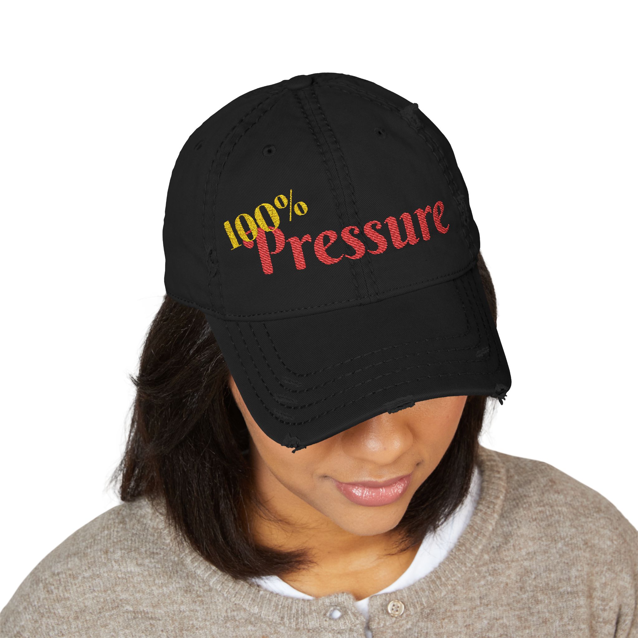 100% Pressure Hat (Embroidery) - Image 8