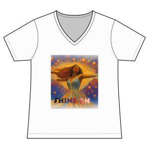 SHINE ON II V-Neck Tee
