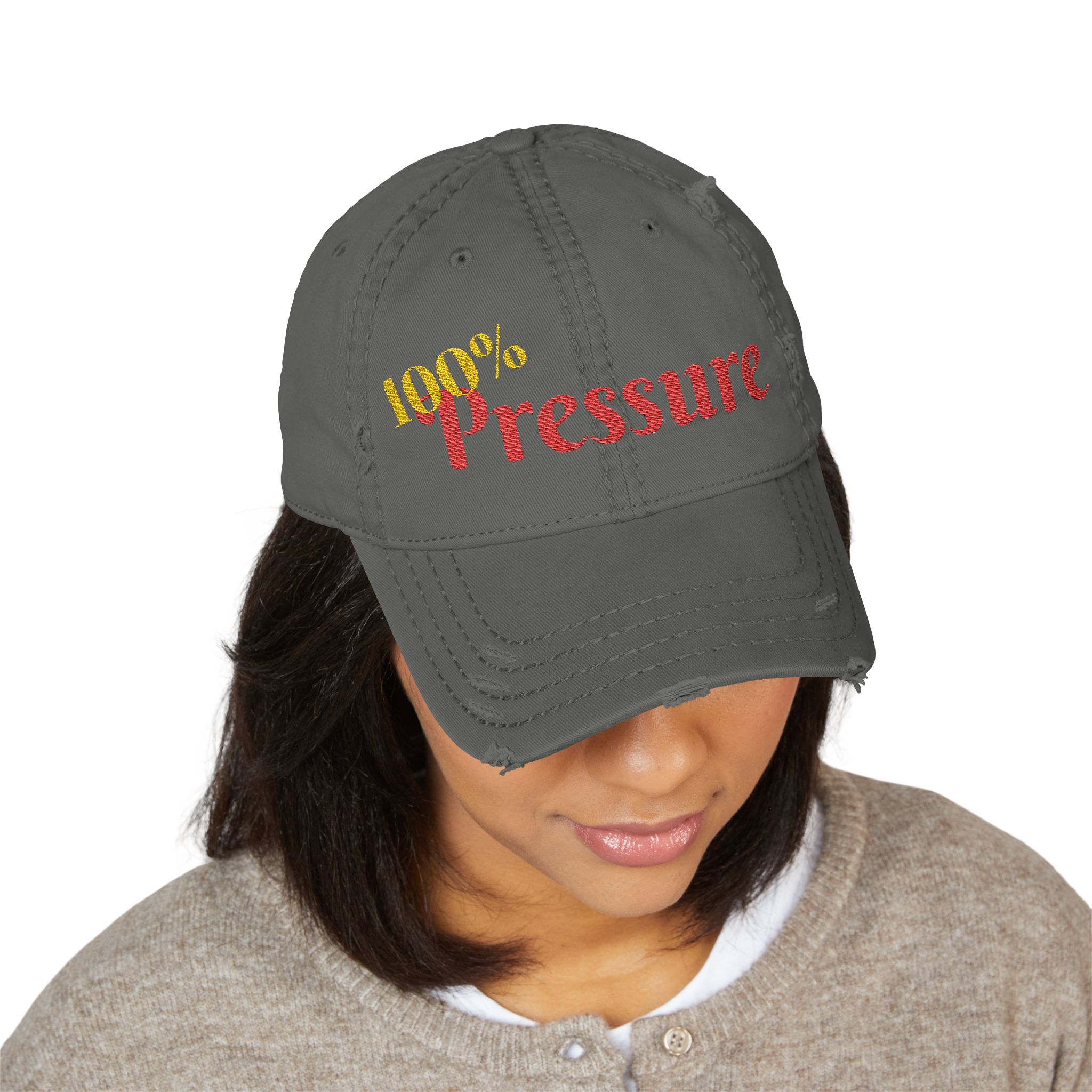 100% Pressure Hat (Embroidery) - Image 2