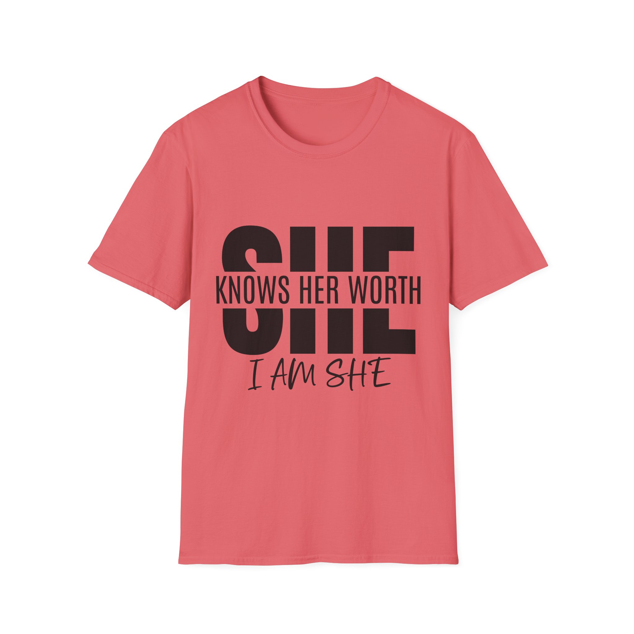 She Knows Her Worth Unisex Softstyle - Image 6